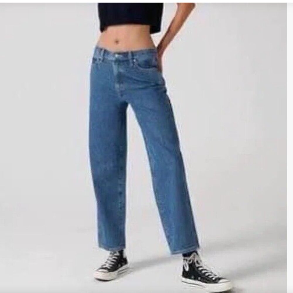Sunday Best Mid Rise Baggy Jean